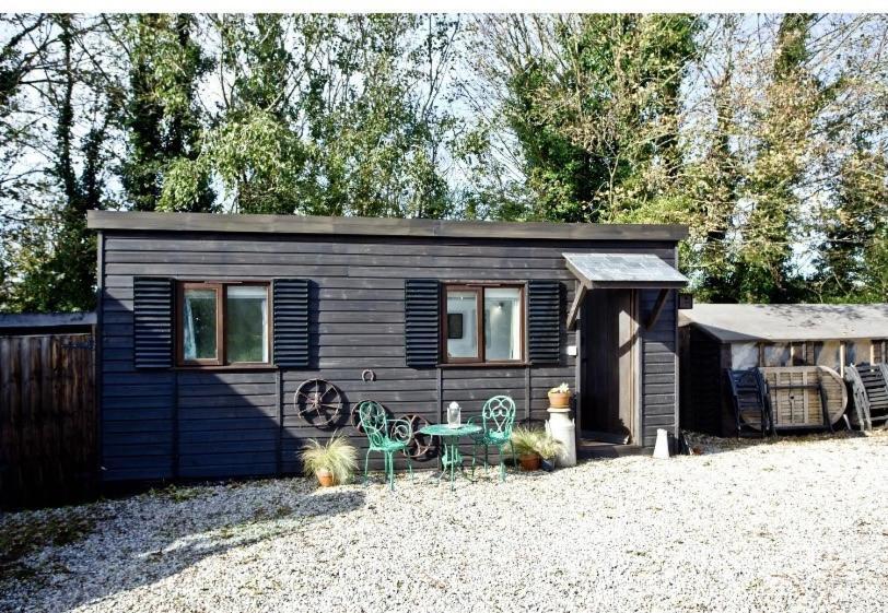 The Cabin At Hillhead Farm St Columb Major Exterior foto